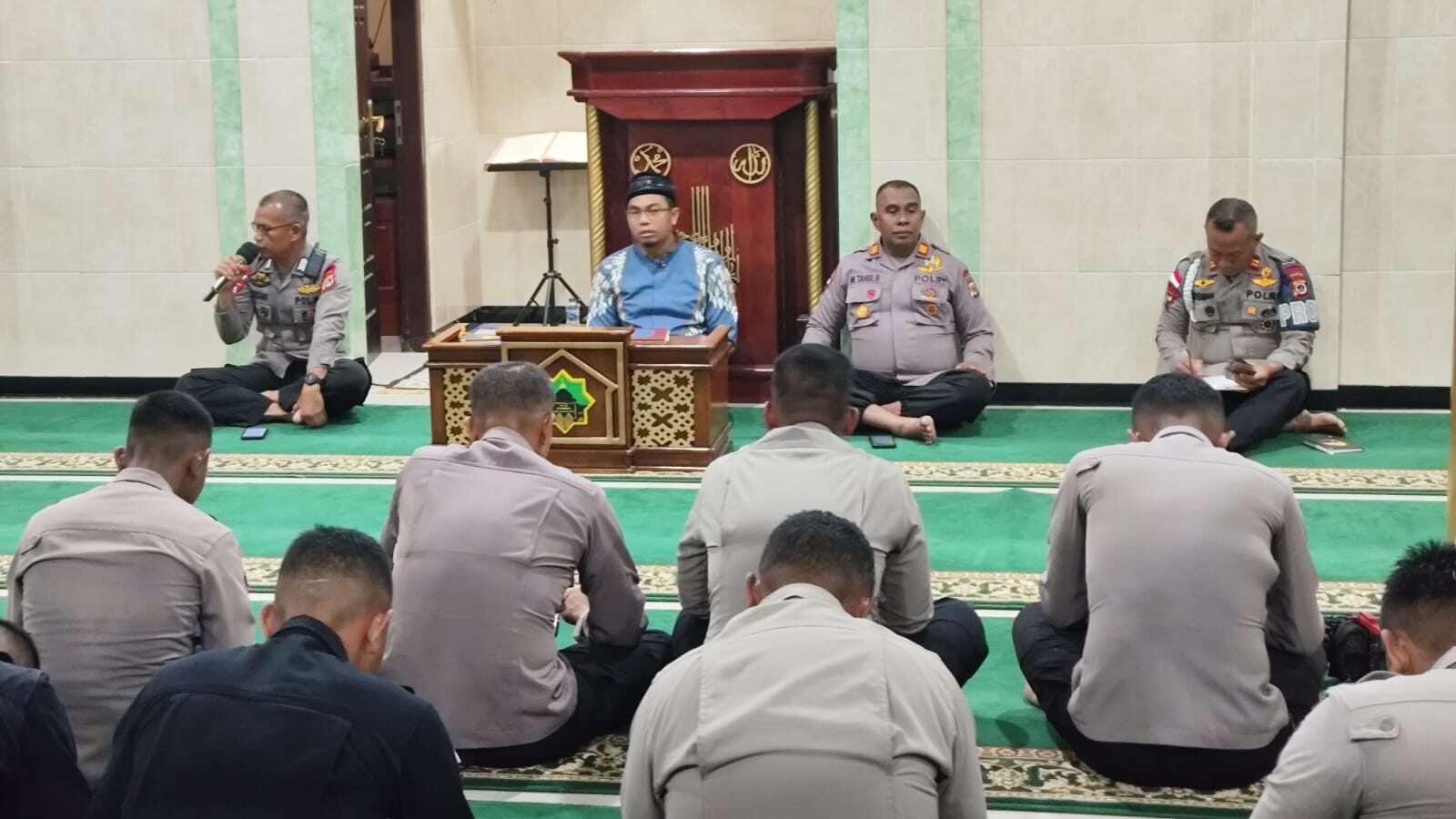 Pembinaan Rohani dan Mental Brimob Papua
