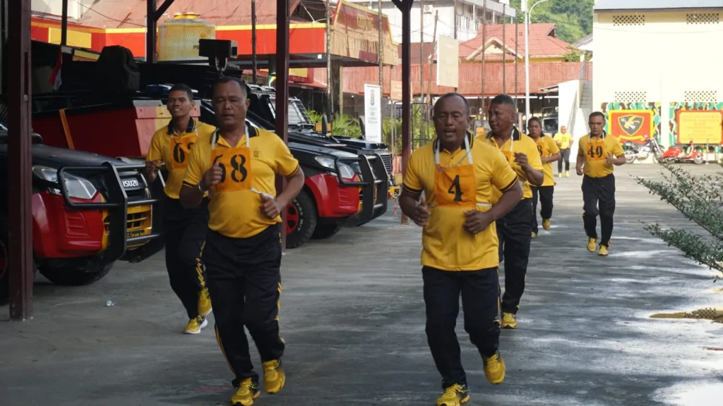 Kesamaptaan Jasmani Satbrimob Polda Papua Semester I Tahun 2026