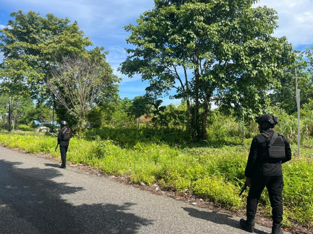 satbrimob polda papua tangani kasus pembacokan di yahukimo