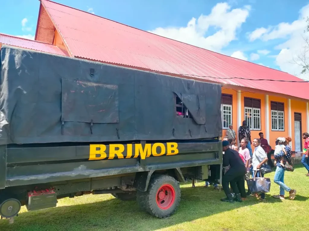 Pelayanan humanis Brimob Papua dalam mendukung Sidang MPL PGI 2026