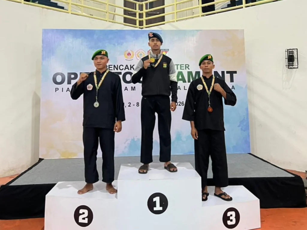 Atlet Brimob Polda Metro Jaya Prestasi Pencak Silat tampil di Open Tournament Pencak Silat 2026