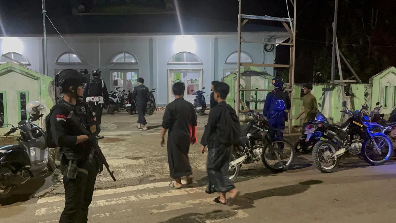 Patroli Ramadan Brimob Kaltara tingkatkan pengamanan malam hari selama Ramadan